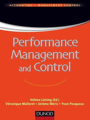 cover image of Performance Management and Control